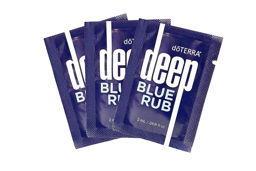 doTERRA Deep Blue Rub Sample Packets of 2-ml Each, 30-Packets Total