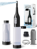 Portable Bidet for Travel  Electric Peri Bottle with Dual Spray Modes, 360 Nozzle, Water Bottle Adapter, USB Rechargeable, Wate