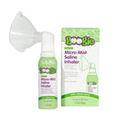 Boogie Micro-Mist Saline Inhaler, Baby Nose Congestion Relief, Nasal Spray for Kids, Pediatrician Recommended, 1.7oz Unscented -