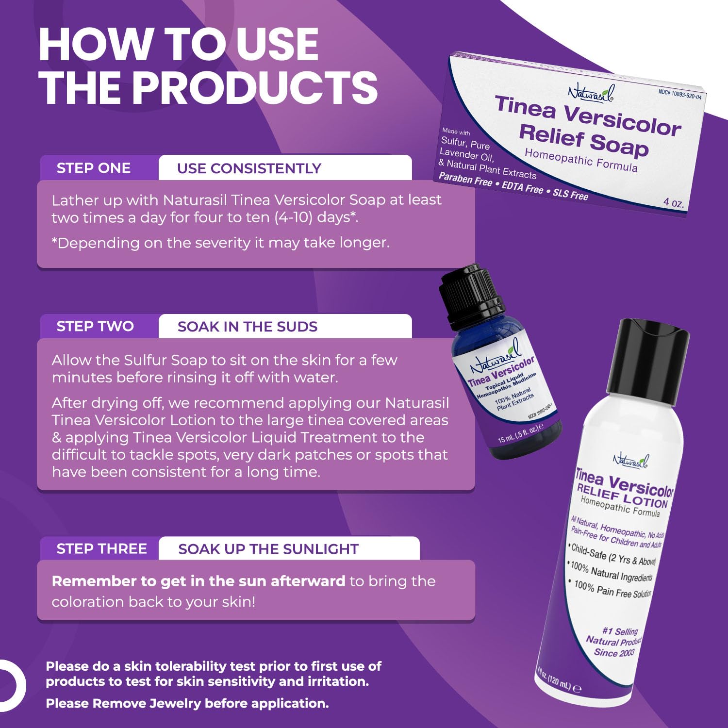 Tinea Versicolor Full Body Value Pack - Targeted Relief Liquid (15mL) + 1 Anti-Itch Soap | Natural Ingredients for Ringworm, Can