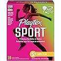 Playtex Femcare Sport Unscented Tampons - Super+: 18 Count