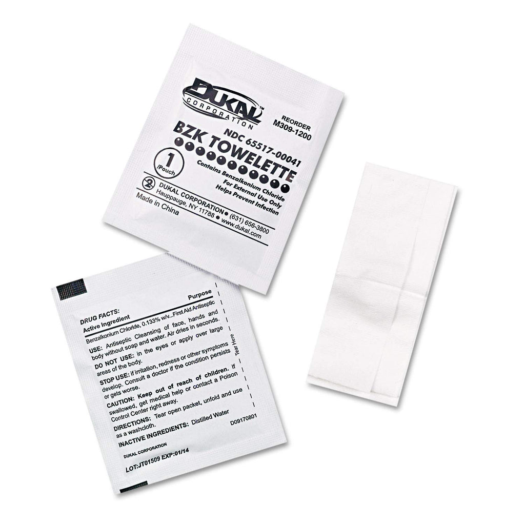 First Aid Only - FAE-4002 Sting Free Antiseptic Cleansing Wipes, 10 Count