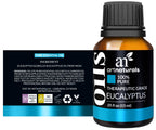 artnaturals 100% Pure Eucalyptus Essential Oil - (.5 Fl Oz / 15ml) - Undiluted Therapeutic Grade Fragrance - Soothe Calm and Hum