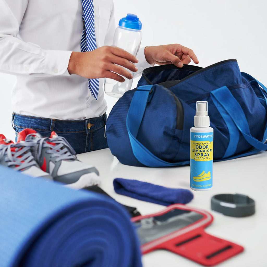 YYDSWATER Shoe Deodorizer Spray -gym bag deodorizer,cleat deodorizer soccer,boot smell eliminator,climbing shoe deodorizer,Long-