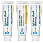 Globe (3 Pack 1oz Triple Antibiotic Ointment, First Aid Ointment for Minor Scratches and Wounds and Prevents Infection, Compare 