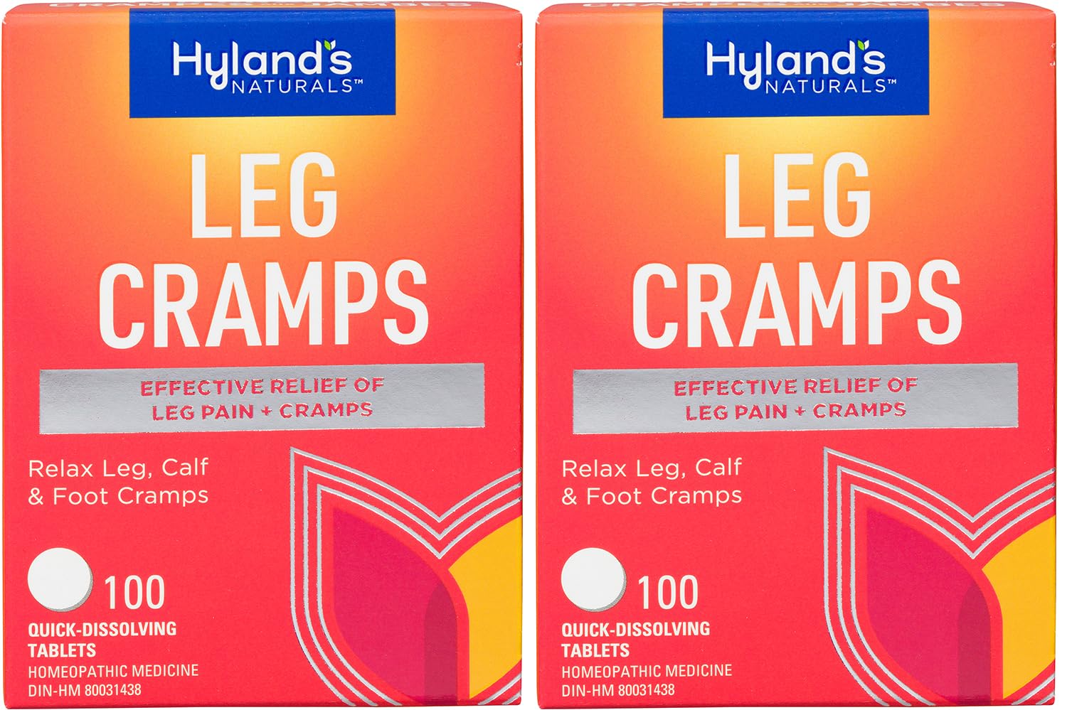 Hylands, Leg Cramps, 100 Tablets (2 Pack)