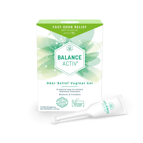 Balance Activ | Odor Relief Vaginal Gel for Women | Works Naturally to Rapidly Relieve Unpleasant Odor and Restore Feminine Fres