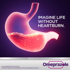GoodSense Omeprazole Delayed Release Coated Tablets 20 mg, Cool Mint, Treats Frequent Heartburn, Acid Reducer, Heartburn Medicin