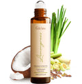 Gya Labs Lemongrass Essential Oil Roll on for Skin - Refreshing Aromatherapy for Outdoor Protection - 100% Pure Natural Lemongra