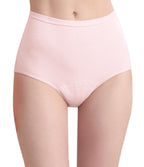 IRISMORII Urinary Incontinence Postpartum Underwear for Women Washable Leak Proof Odor Control 56ml Absorbency Brief 1 Pack (Pin