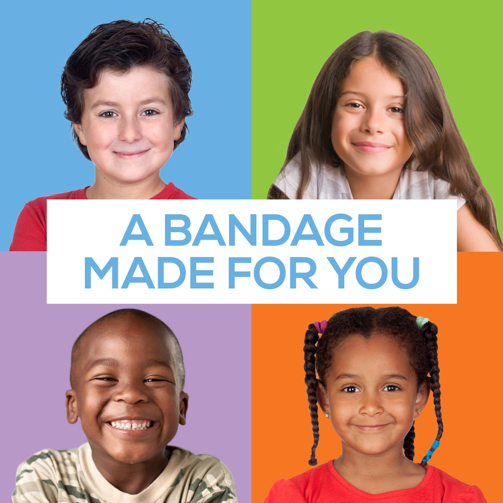 Tru-Colour Skin Tone Bandages Variety 4 Bag Pack (120 Count)