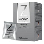 Zocuwipe Eyelid Wipes with Natural Okra Complex - Eyelid Cleanser and Moisturizer Pads for Irritated, Red Eyes from Dry Eye, Ble