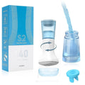 S2 Upgraded Derma Stamp 140 | Adjustable Microneedle Serum Applicator With 10Ml Refillable Bottle | Hydra Derma System For Enhan