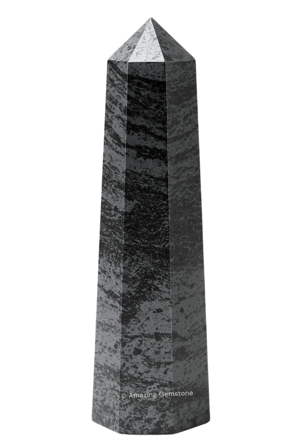 Amazing Gemstone Hematite Crystal Towers - Natural Healing Crystal Point Obelisk for Reiki Healing and Crystal Grid (2 Inch to 3