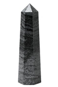 Amazing Gemstone Hematite Crystal Towers - Natural Healing Crystal Point Obelisk for Reiki Healing and Crystal Grid (2 Inch to 3