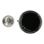 GOPILLABLE Black Purse Pill Box or Small Pill Box for Pocket. Convenient and Discreet, Great for Daily use or for Travel.
