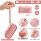 Weekly Pill Organizer 2 Times a Day, Travel Pill Box 7 Day with Large Opening, Pill Case with Handle, Pill Dispenser Medicine Or