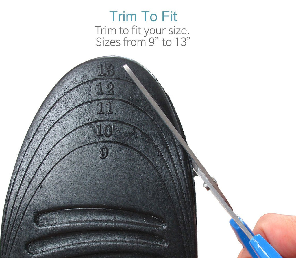 US Mens 9-13 Size 1 Inch Height Increase Elevator Insoles Large Size for Men and Women