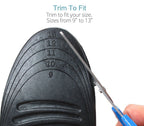US Mens 9-13 Size 1 Inch Height Increase Elevator Insoles Large Size for Men and Women