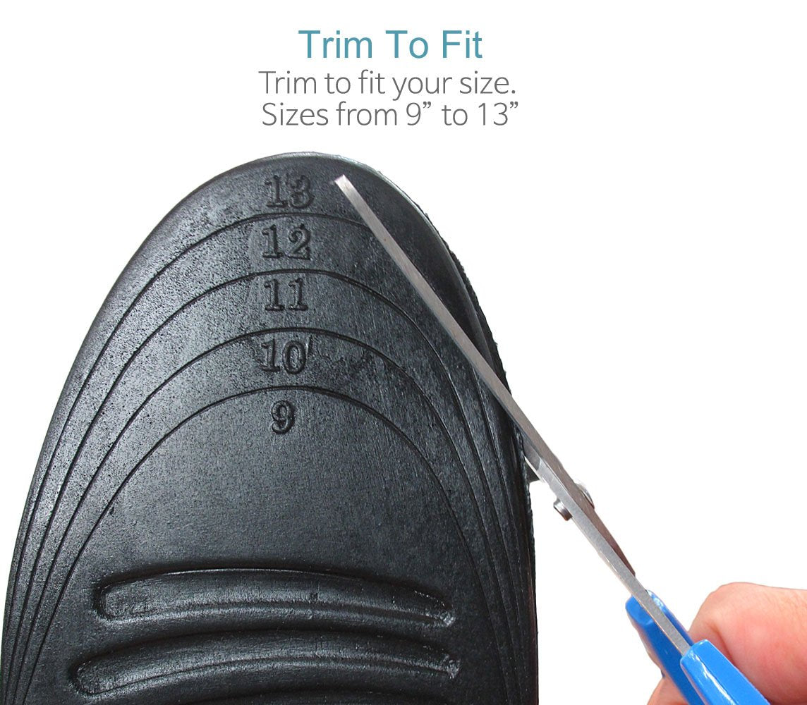 US Mens 9-13 Size 1 Inch Height Increase Elevator Insoles Large Size for Men and Women