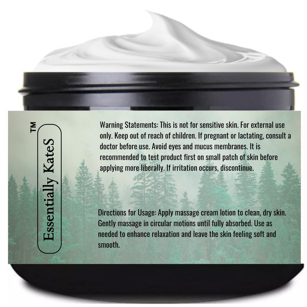 Cedarwood + Clove + Frankincense Woodland Blend Lotion 4 oz - enriched with Ceramide 1, 3, and 6II - a grounding body therapy cr