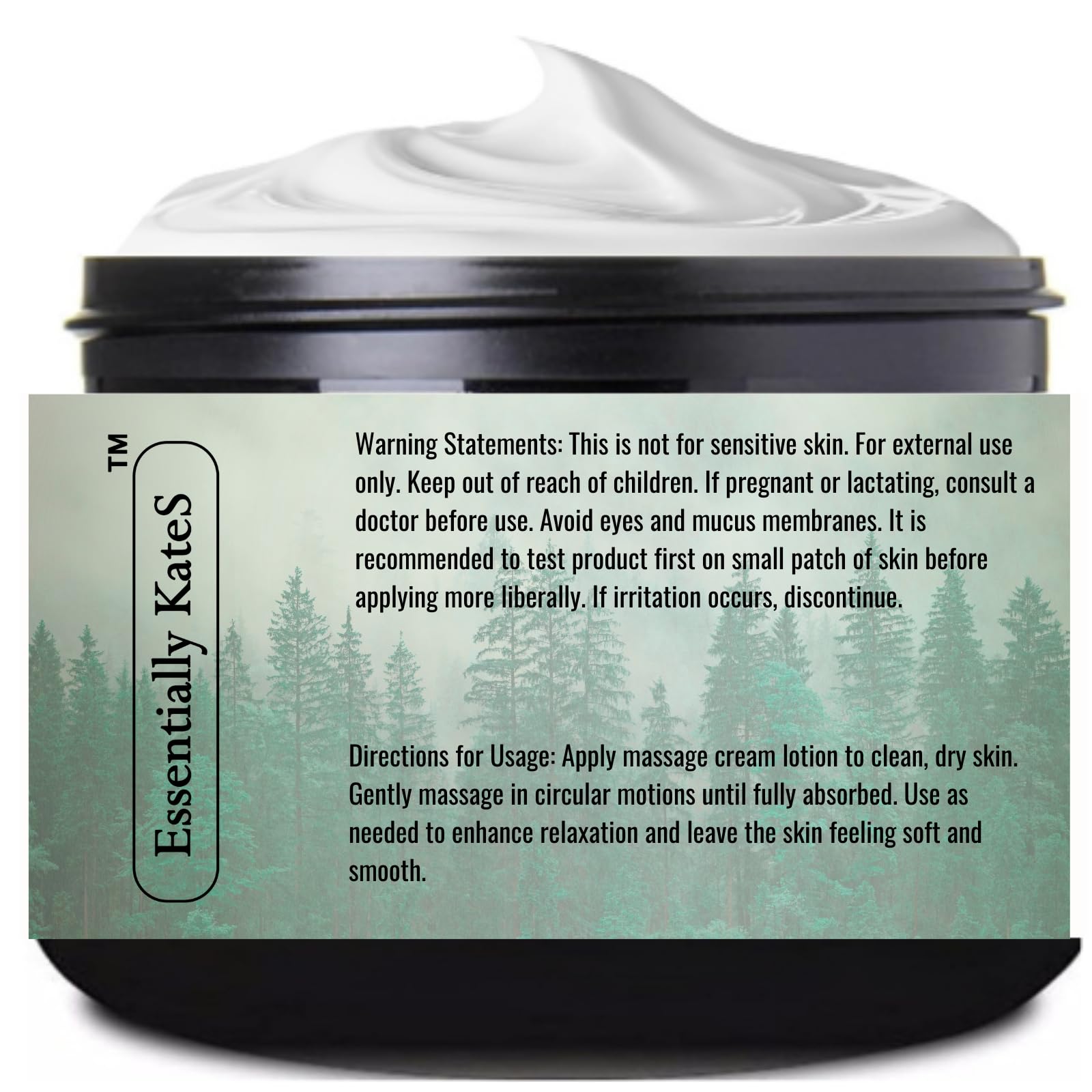 Cedarwood + Clove + Frankincense Woodland Blend Lotion 4 oz - enriched with Ceramide 1, 3, and 6II - a grounding body therapy cr