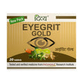 Patanjali Divya Eyegrit Gold 20, Tablets Ayurvedic Supplement For Eye Health Vision Support And Eye Care (Pack Of 1)