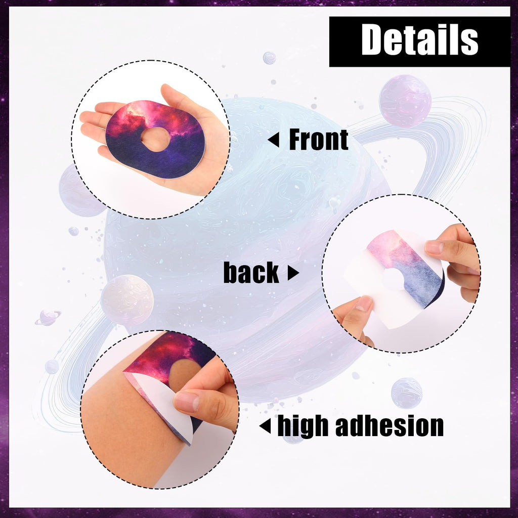 40pcs Sensor Covers for Dexcom G7, Non-Woven Fabric Adhesive Patches Waterproof Sweatproof Over Patches Compatible with Dexcom
