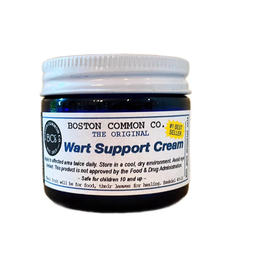 BOSTON COMMON CO MOLLUSCUM SUPPORT CREAM ALL NATURAL SUPPORT CREAM FOR MOLLUSCUM rash, White