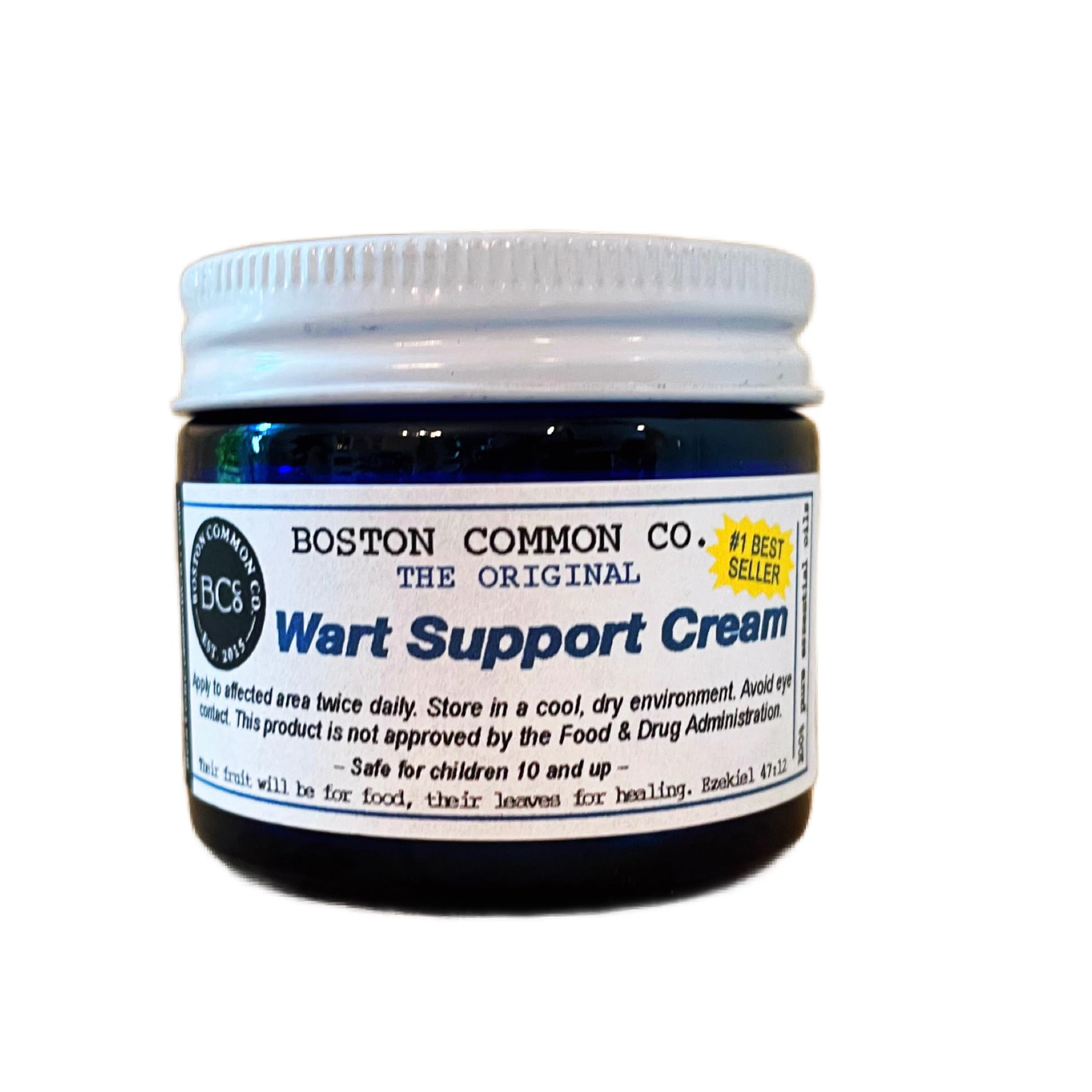 BOSTON COMMON CO MOLLUSCUM SUPPORT CREAM ALL NATURAL SUPPORT CREAM FOR MOLLUSCUM rash, White