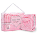 Littleforbig Printed Adult Brief Diapers 10 Pieces - Blushing Baby Pink(M)
