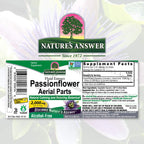Nature's Answer Passion Flower | Super Concentrated | Liquid Herbal Tincture Supplement Drops | Natural Calming Botanical | Non-