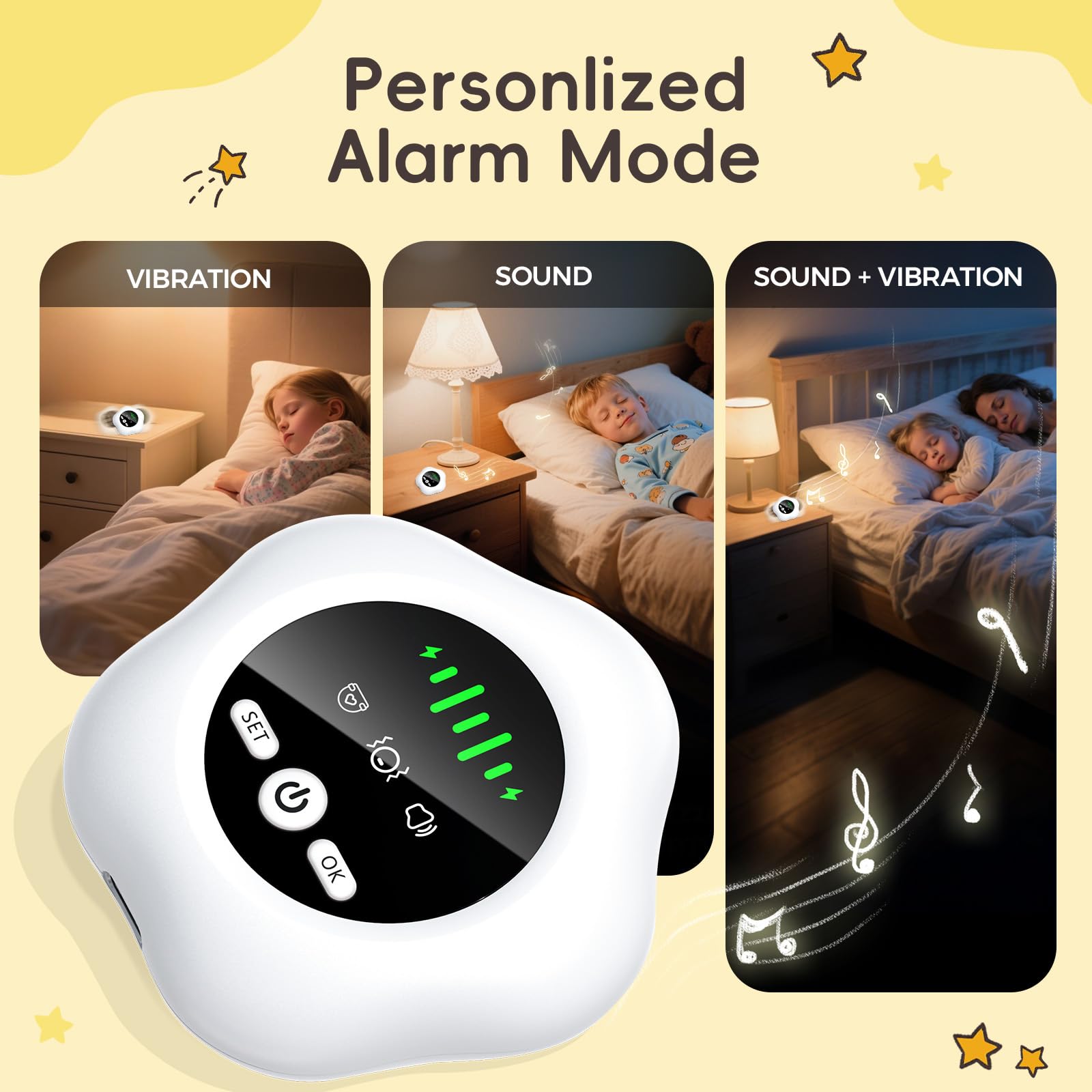 Bedwetting Enuresis Alarm Wireless for Boys and Girls,Compact & Comfortable Wireless Sensor Proven Solution for Bedwetters.Inclu