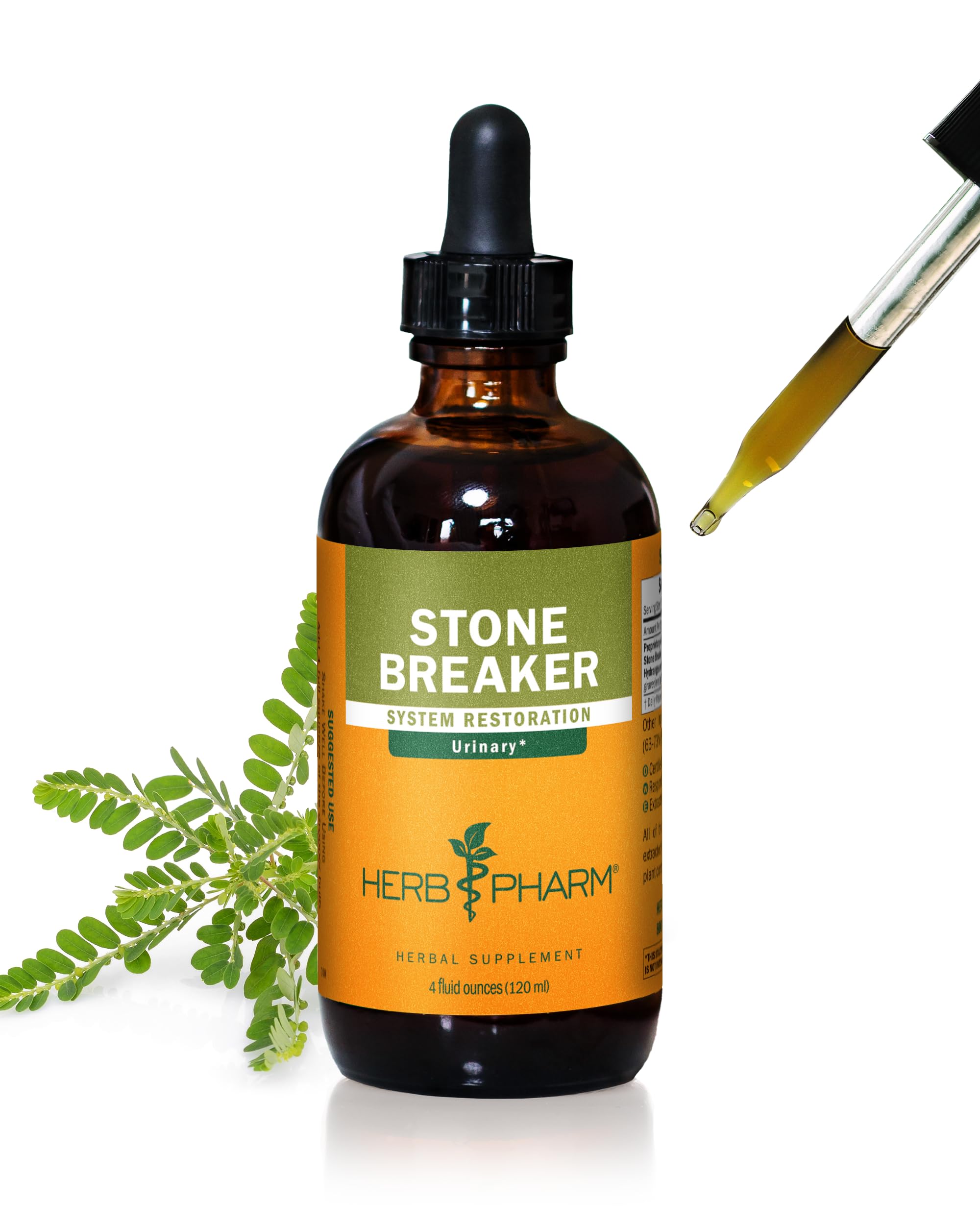 Herb Pharm Stone Breaker (Chanca Piedra) Compound for Urinary System Support - 4 Ounce