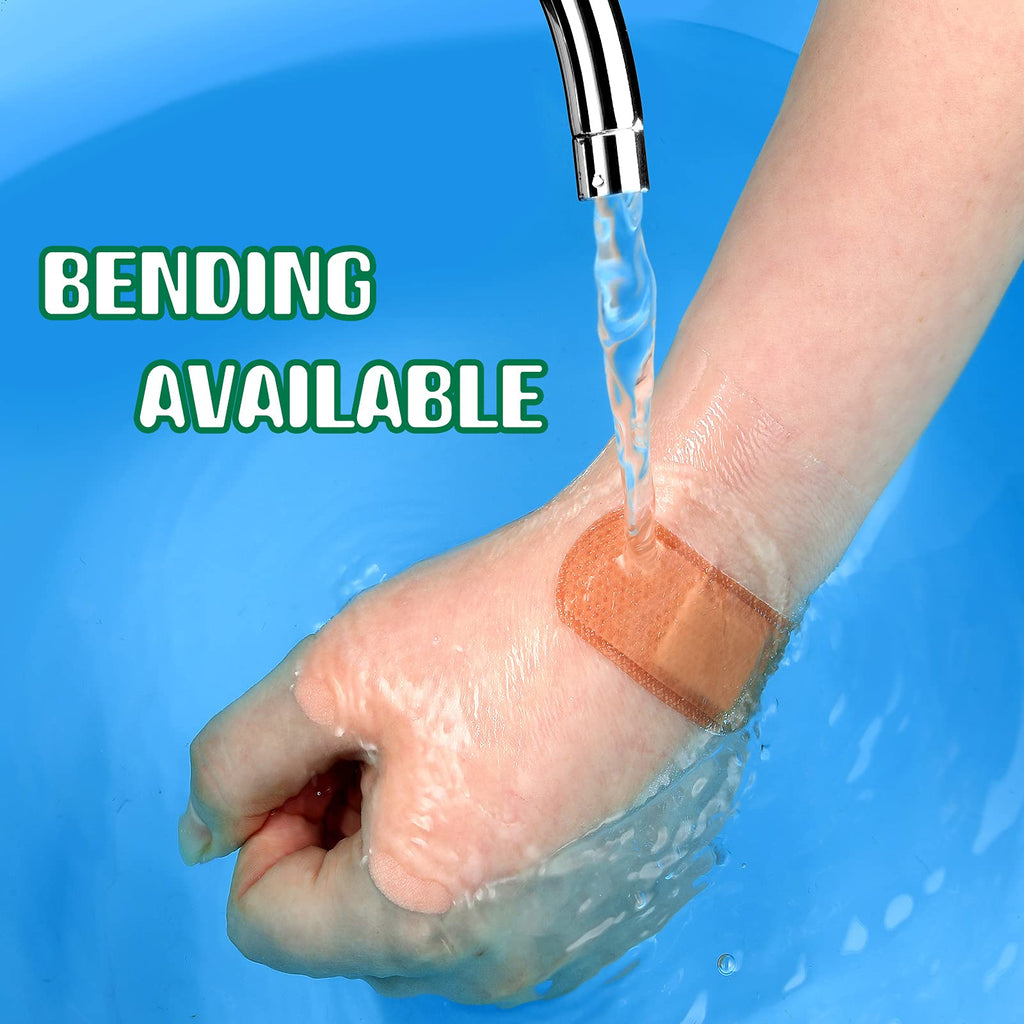 50 Pieces Transparent Stretch Adhesive Bandage Waterproof Transparent Film Dressing Bandages 4 x 4.75 Inches Clear Adhesive Dres