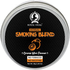 Royal Swag Ayurvedic Herbal Mixture 100% Tobacco-Free and Nicotine-Free Smoking Blend 30 g/1.0 oz (Container) | Orange Mint Flav