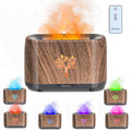 Chanhyer 240ml Upgraded 7 Color Flame Air Aroma Diffuser Cool Mist Humidifier, Noiseless Essential Oil Diffuser for Home, Large 