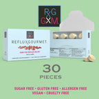 Reflux Gourmet Berry Soothe Gum Alginate Therapy Sodium Bicarbonate Gum for Acid Reflux, Oral, Cognitive, and Digestive Support,