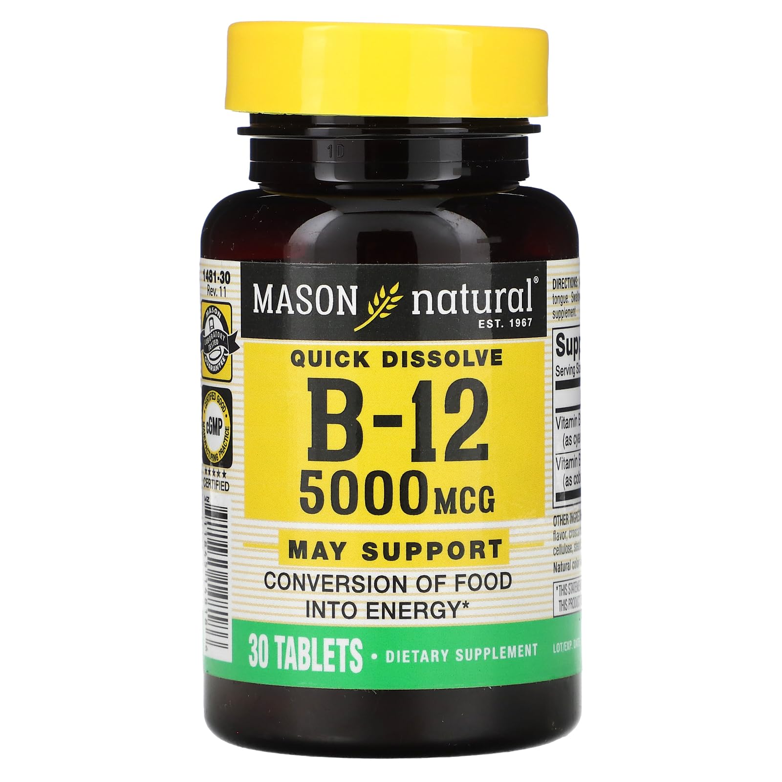 B-12 One Color One Size