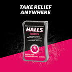 HALLS Minis Watermelon Flavor Sugar Free Cough Drops, 8 Packs of 24 Drops (192 Drops Total)
