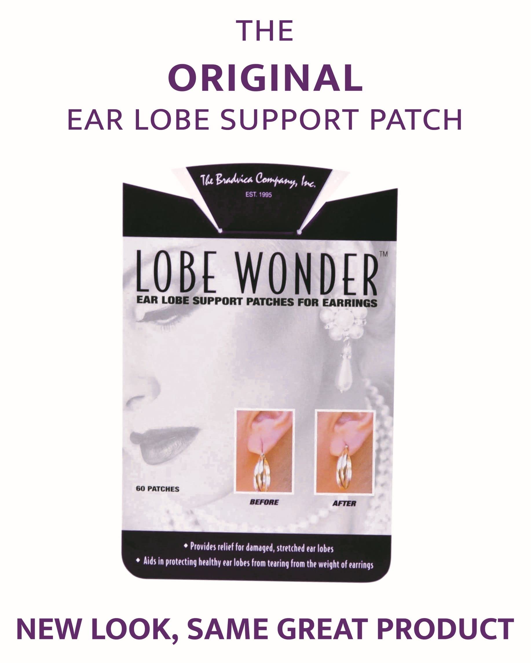 Lobe Miracle Support Patches for Earrings 60 ea (Pack of 4)