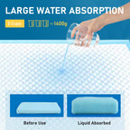 Disposable Pee Pads Extra Large Pee Pad 30 x 36 50 Count, Underpads for Adult