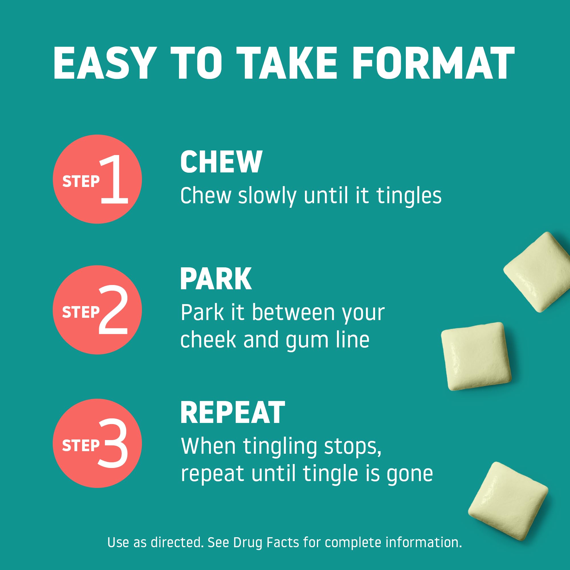 Habitrol Nicotine Gum - 4 mg, Mint Flavor, 150 Count - Reduces Cravings & Helps Quit Smoking