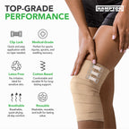 Hampton Adams | As Seen on Shark Tank | Original Elastic Bandage Wrap (6-Pack) | Multiple Sizes Package | Self Closing Latex-Fre