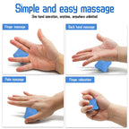 LITLUCIS Lacrosse Ball Muscle Massage Ball Massage Lacrosse Ball 3 Piece Set. for Myofascial Release, Trigger Point Therapy, Mus