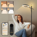 GLOWRIUM-H1 Smart Light Therapy Lamp 10000 Lux, LED UV-Free Sun Lamp, Full Spectrum Happy Natural Mood Therapy, Stepless Dimmabl