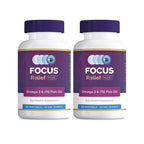 Focus Relief Plus Dry Eye Formula (180 ct. 60 Day Supply) Dry Eye Omega 3 Supplement - Dry Eye Relief Supplement - Omega 3 Fish 