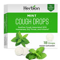 HERBION Naturals Cough Drops with Mint Flavor, Soothes Cough, for Adults and Children Over 6 Years, 18 Drops, No Artificial Flav