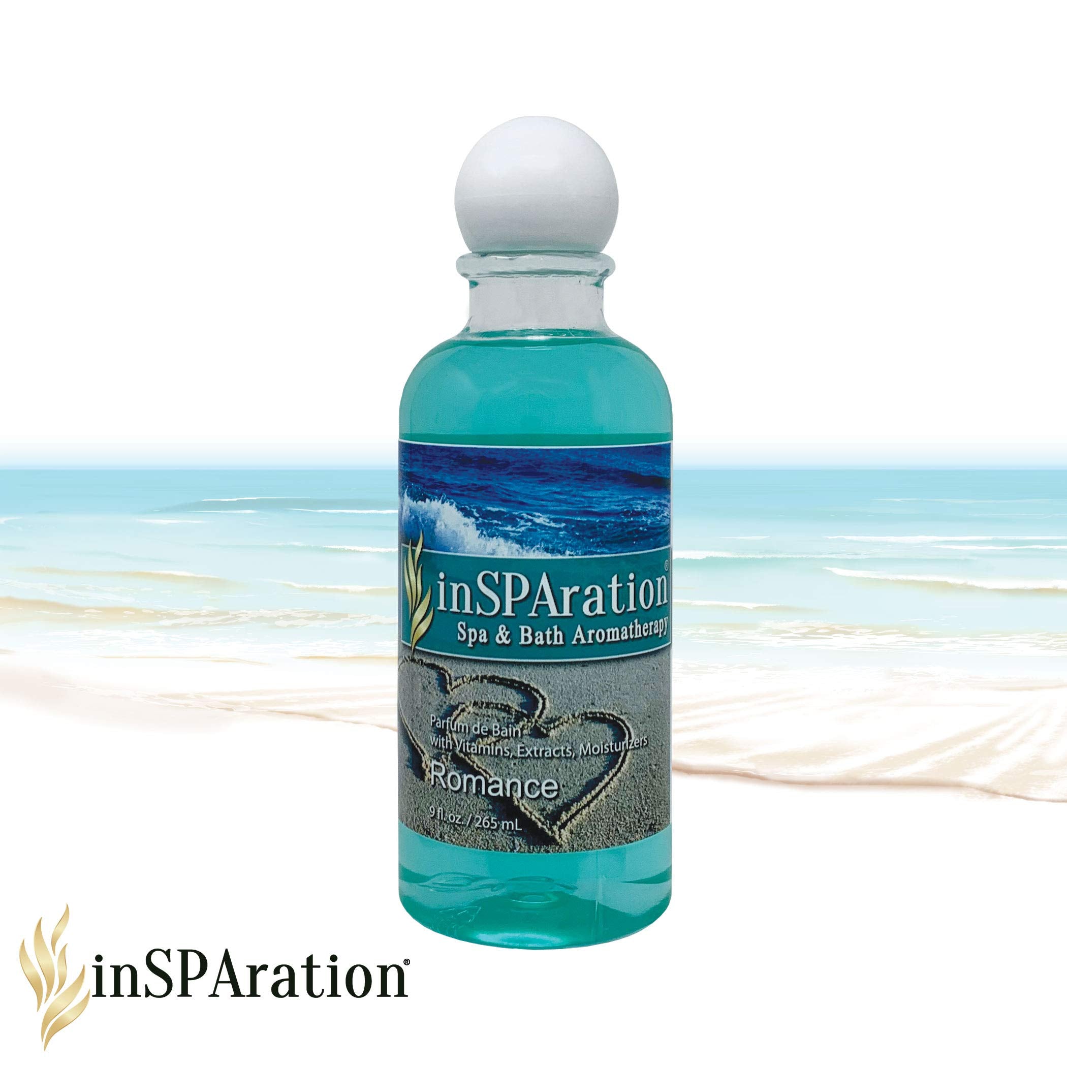inSPAration Spa and Bath Aromatherapy 106X Spa Liquid, 9-Ounce, Romance