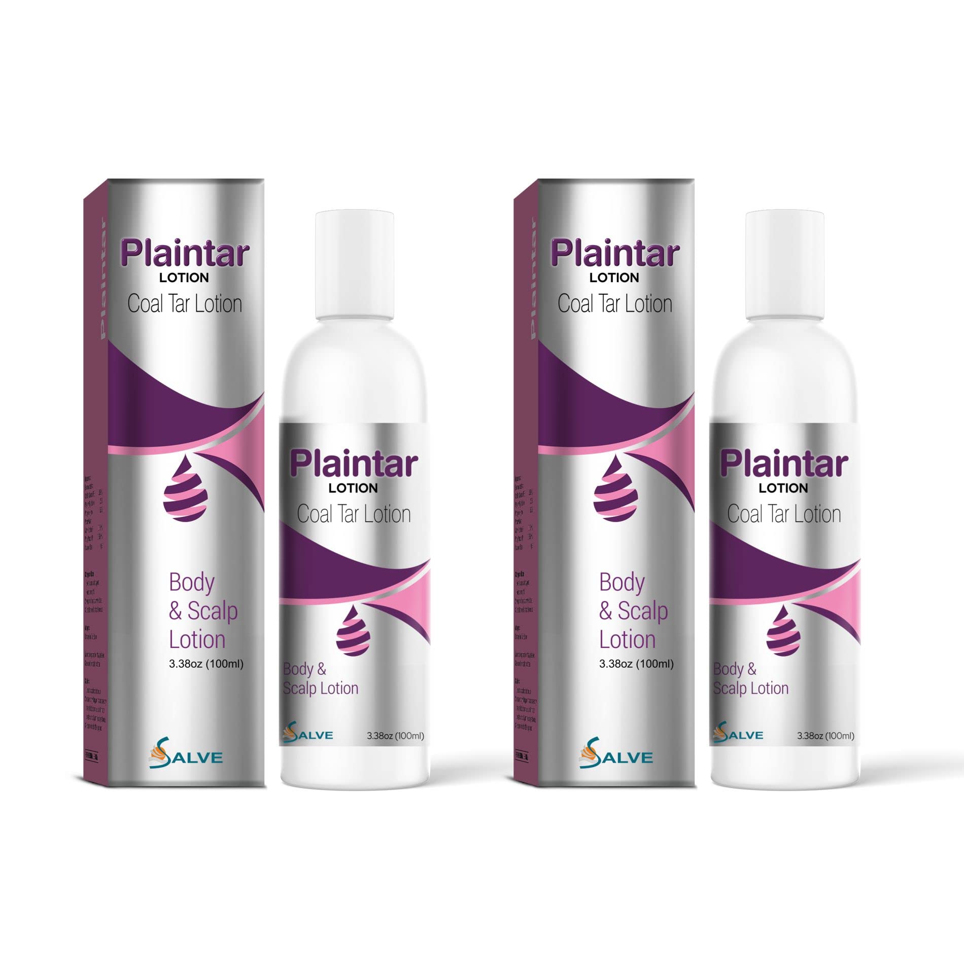 Plaintar Coal Tar 5% Leave on Lotion Reduces Scaling Dryness & Itching Coal Tar Lotion for Dandruff Psoriasis & Seborrheic Derma